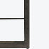 Libra Kirkstone Iron Coffee Table Oak Finish with Galaxy Slate Top Small 120x70cm